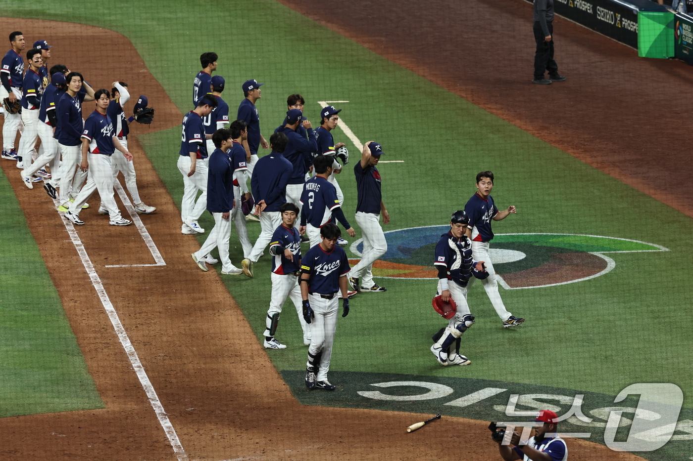 (마이애미=뉴스1) 구윤성 기자 = 13일 오후(현지시간) 미국 플로리다주 마이애미 론디포파크에서 열린 2026 월드베이스볼클래식(WBC) 8강전 대한민국과 도미니카공화국의 경기 …