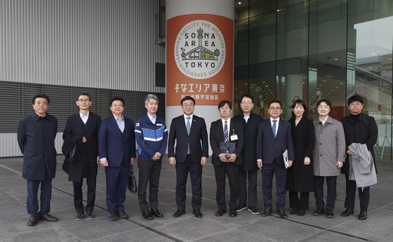 윤호중 행안부 장관, 도쿄 임해광역방재공원 시찰