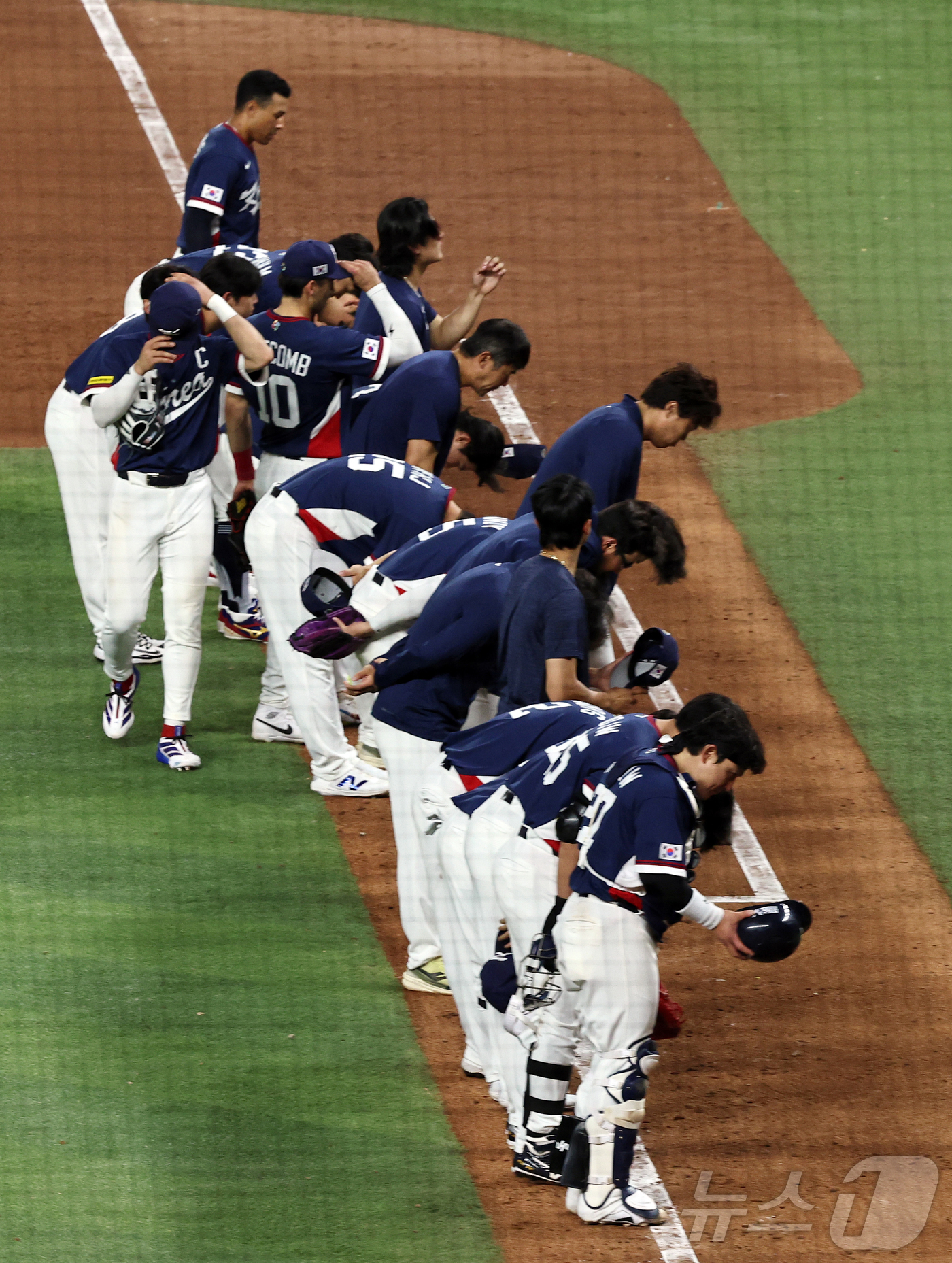 (마이애미=뉴스1) 구윤성 기자 = 13일 오후(현지시간) 미국 플로리다주 마이애미 론디포파크에서 열린 2026 월드베이스볼클래식(WBC) 8강전 대한민국과 도미니카공화국의 경기 …