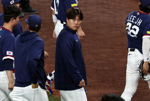 '1.2이닝 3실점' 류현진, 아쉬운 대표팀 라스트댄스