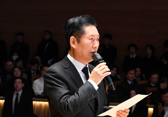 정청래 "故이해찬 180석 승리처럼 6·3 지선 압승 책무 이어갈 것"