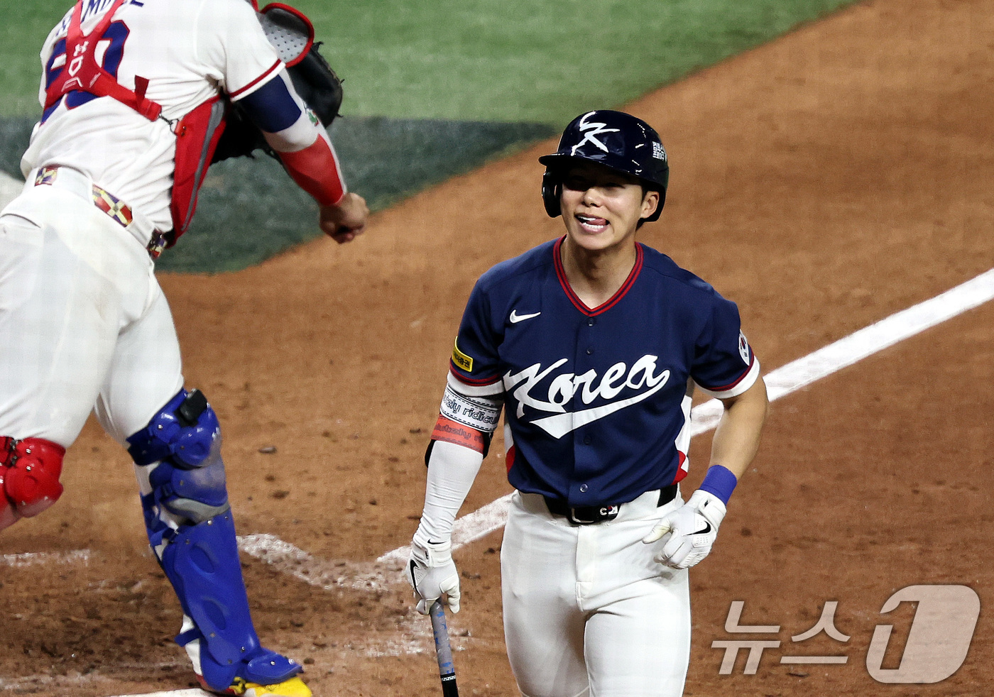 (마이애미=뉴스1) 구윤성 기자 = 13일 오후(현지시간) 미국 플로리다주 마이애미 론디포파크에서 열린 2026 월드베이스볼클래식(WBC) 8강전 대한민국과 도미니카공화국의 경기. …