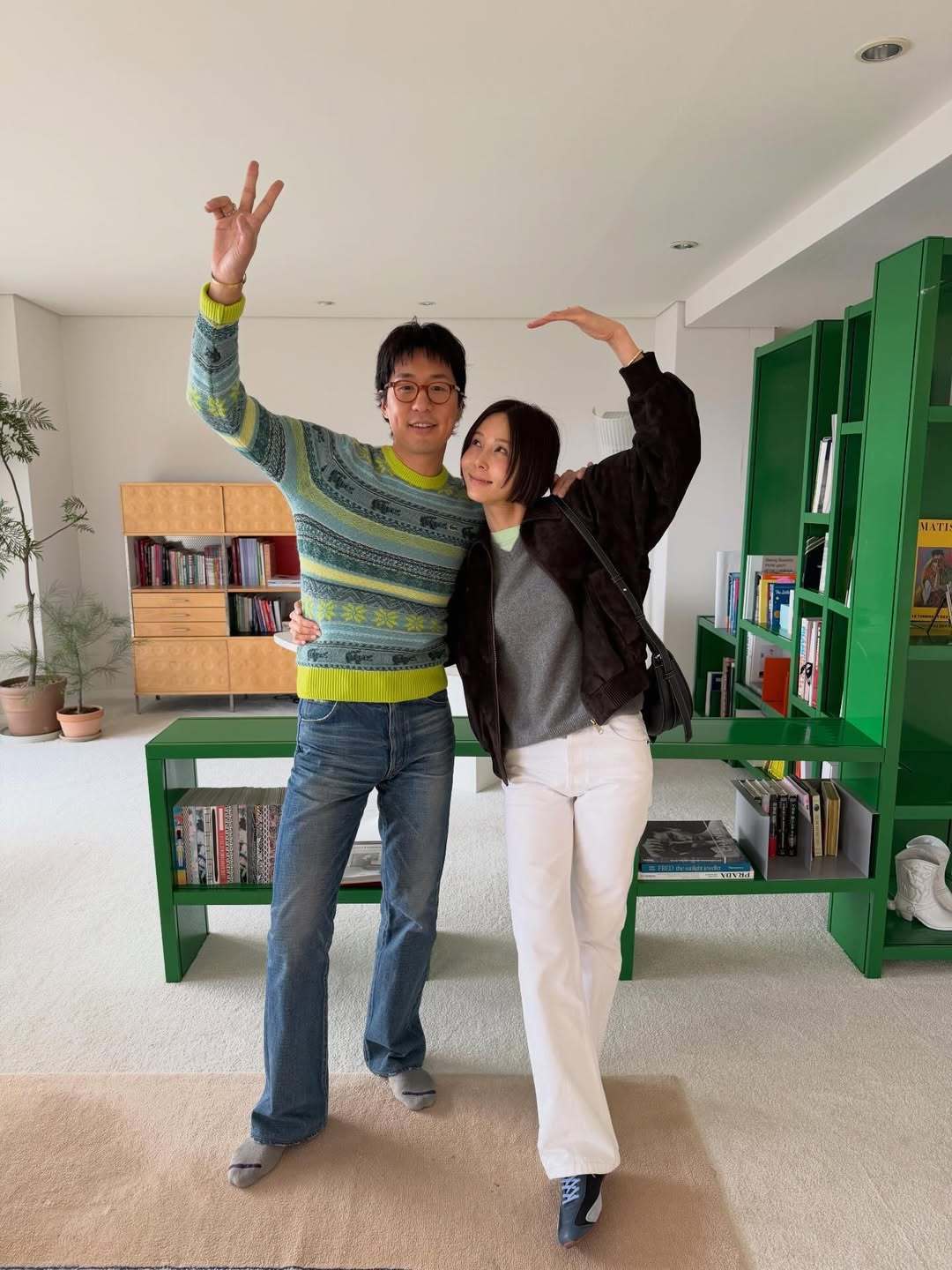 본문 이미지 - 마이큐와 김나영(SNS 갈무리)