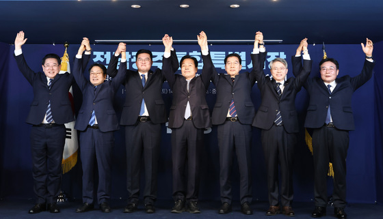 '내가 더 친명' 전남광주특별시장 연설회, 저마다 대통령 인연 강조