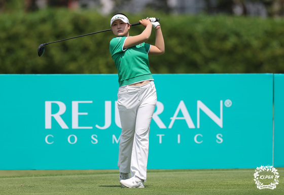 2026 리쥬란 챔피언십, 티샷하는 윤수아