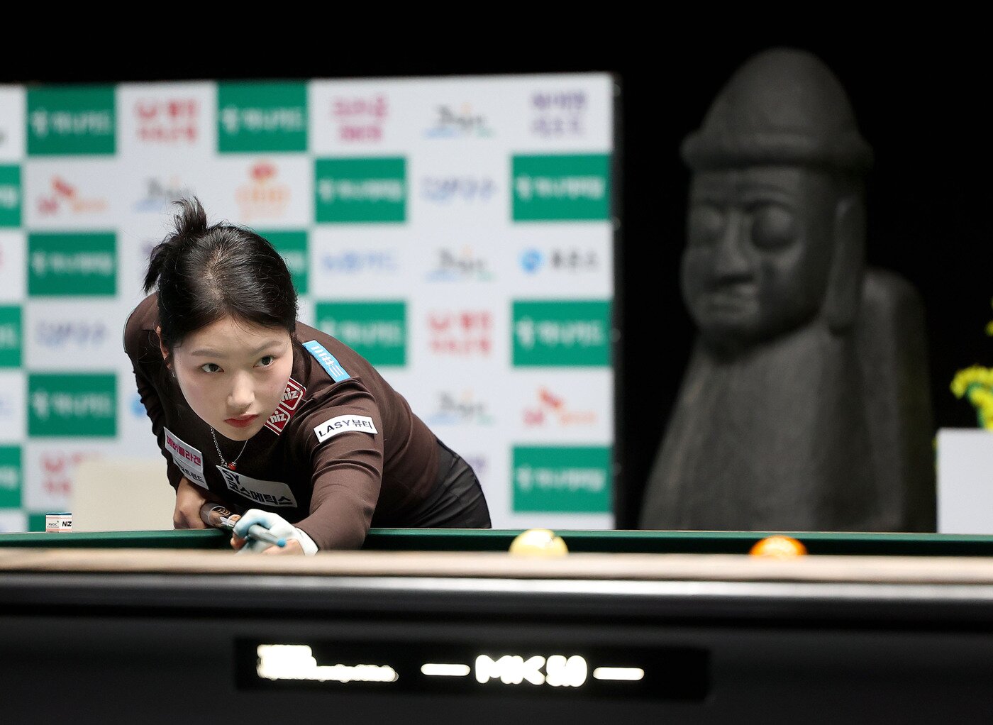 본문 이미지 - 한지은이 프로당구 왕중왕전 결승전에 올랐다.(PBA 제공) 