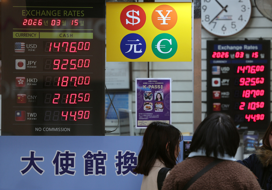 치솟는 원·달러 환율