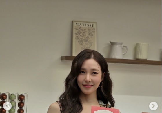 소녀시대 티파니, 물오른 비주얼…남편 변요한도 '좋아요'