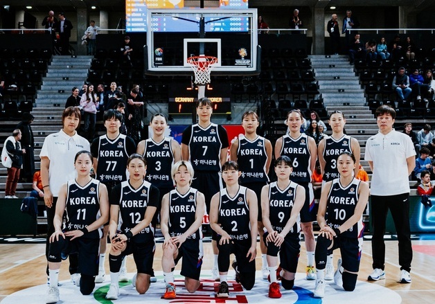 [속보] 여자 농구대표팀, 17회 연속 월드컵 본선 진출 확정