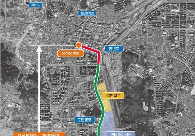 대전시 '3칸 굴절버스' 기반시설 착공…9월 준공 예정