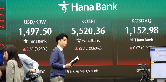 상승세로 개장한 증시