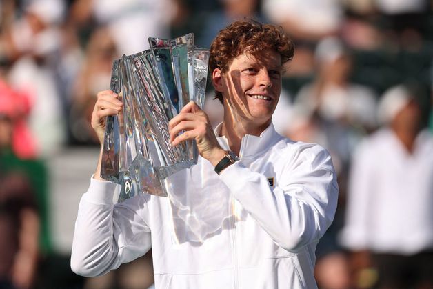 신네르, 메드베데프 꺾고 BNP 파리바오픈 제패…올해 첫 우승