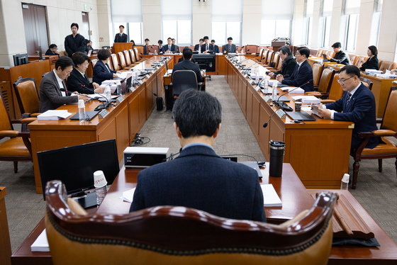 중수청법 등 심사 위해 열린 행안위 법안심사1소위