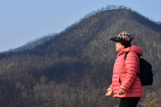 영덕산불 1년이 자났지만