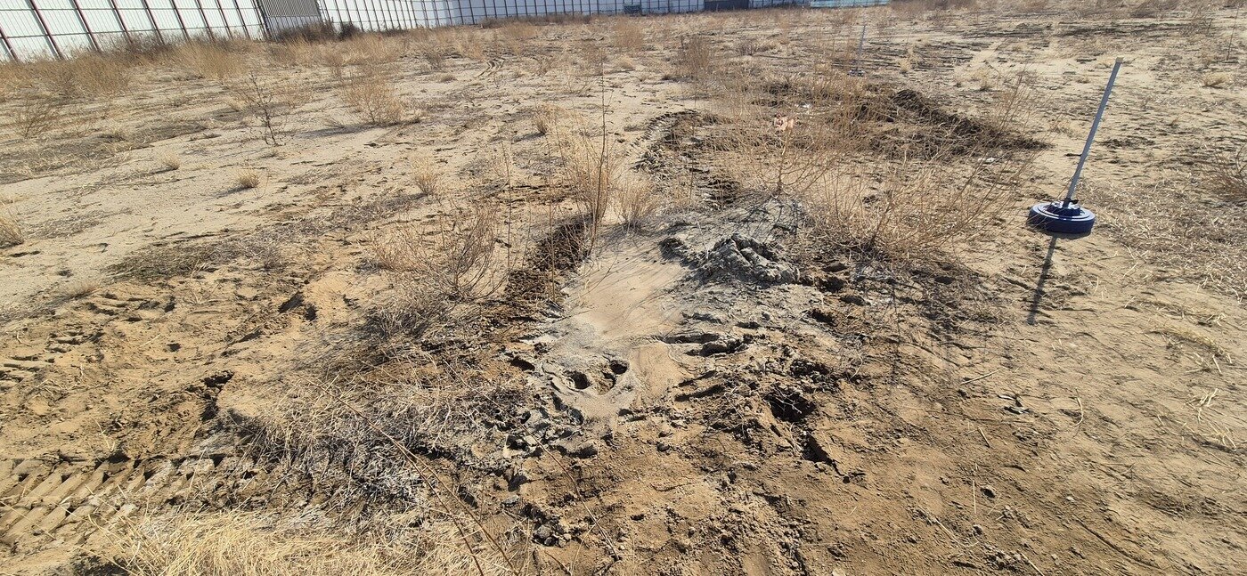 본문 이미지 - 시추 후 현황(국가유산청 제공)