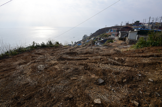 산불 1년 지난 영덕 따개비 마을