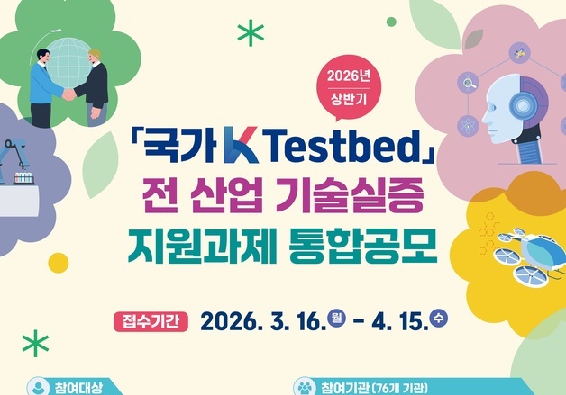 수자원공사, 국가 K-테스트베드 과제 통합공모…혁신기술 기업 모집