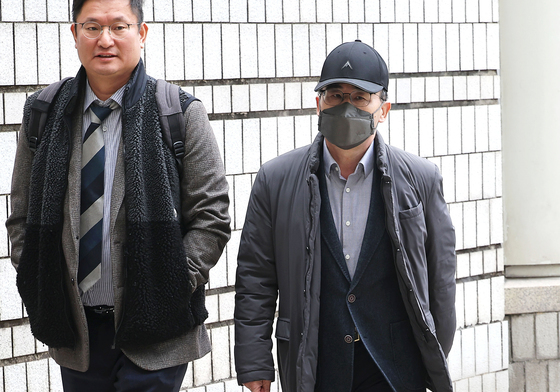 법정 향하는 곽종근 전 육군특수전사령관