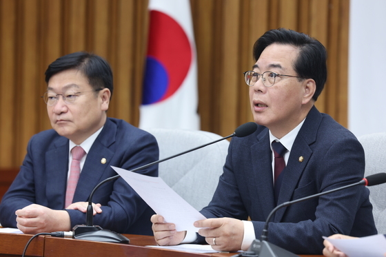 송언석 "與 '검찰 조작기소 국조' 동의 못해…삼권분립 파괴"