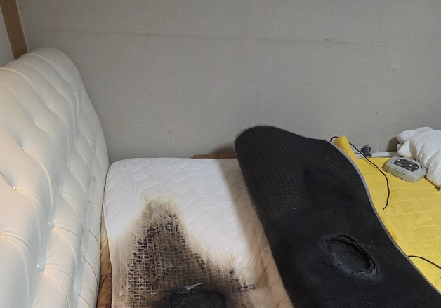 '침대에서 연기가'…제주 난방기구 화재사고 연이어