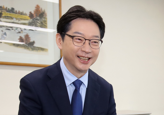 경남도지사 예비후보자 등록하는 김경수