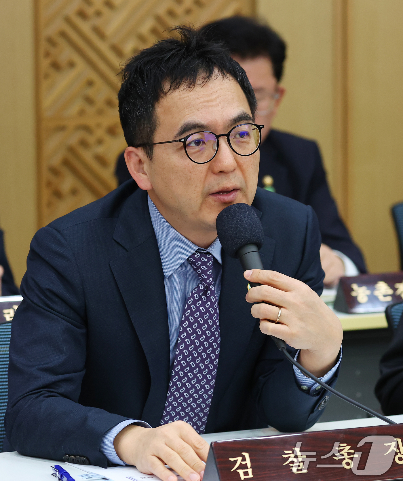 (세종=뉴스1) 허경 기자 = 구자현 검찰총장 직무대행이 17일 정부세종청사에서 열린 국무회의에서 발언하고 있다. (청와대통신사진기자단) 2026.3.17/뉴스1