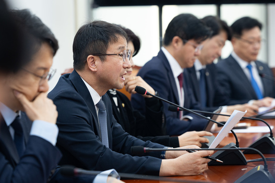 원내대책회의 주재하는 한병도 원내대표