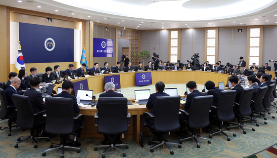 정부세종청사에서 열린 국무회의