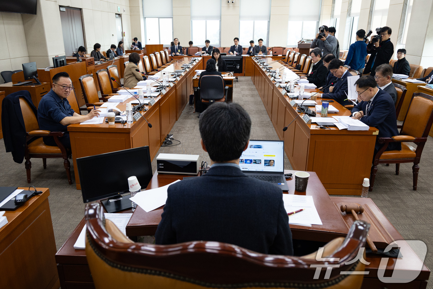 (서울=뉴스1) 유승관 기자 = 17일 서울 여의도 국회에서 제433회 국회(임시회) 행정안전위원회 제3차 법안심사제1소위원회가 열리고 있다. 2026.3.17/뉴스1