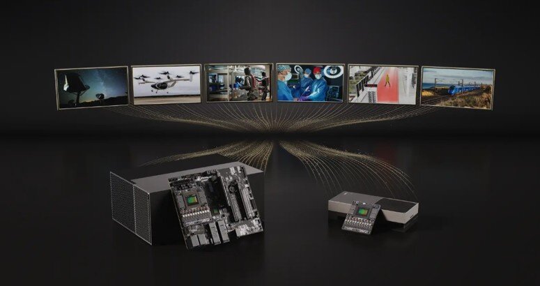 본문 이미지 - 차세대 피지컬 AI 플랫폼 'IGX 토르' 활용 모습.(엔비디아 제공)/뉴스1