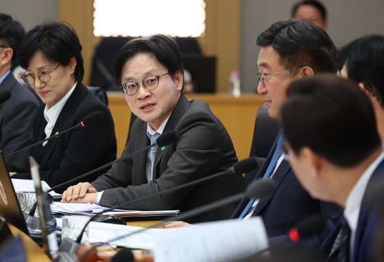 발언하는 김정관 산업통상부 장관