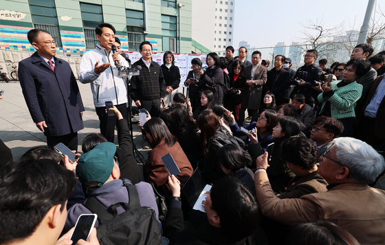 공천 신청 관련 입장 밝히는 오세훈 시장