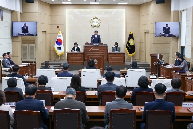 계룡시의회 임시회 개회…추경예산안·조례안 등 처리