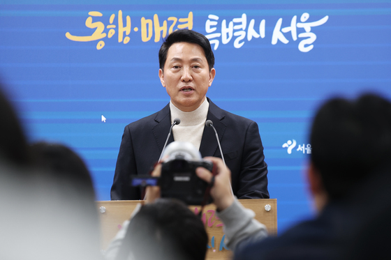 오세훈 "서울시장 후보 등록…박원순 시즌2 막겠다"(종합)