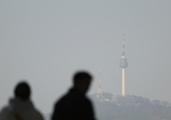 내일 수도권·충남 미세먼지 '나쁨'…내륙 최대 20㎜·수도권 10㎜ 봄비