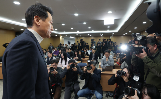 오세훈, 결국 공천 신청