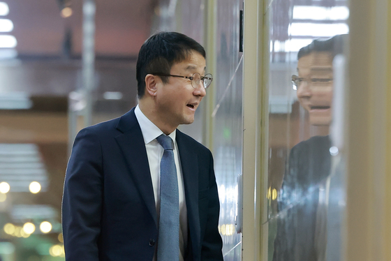 의장 주재 원내대표 회동 참석하는 한병도