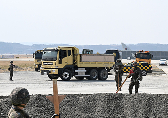 전시 활주로 복구 작전