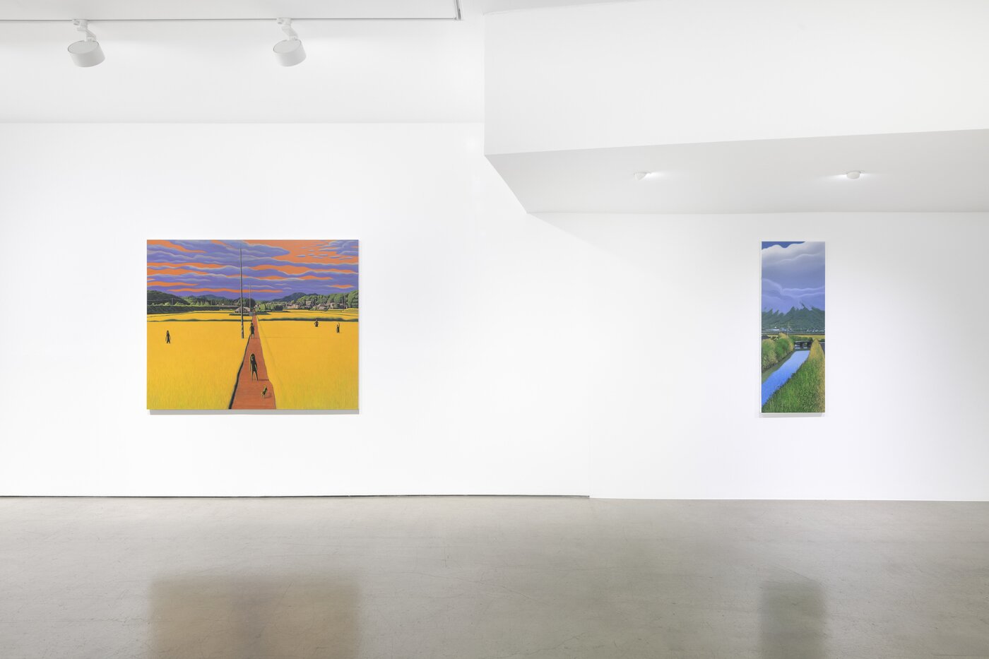 본문 이미지 - 이우성 '너에게 물으면 알 수 있을까' 전시 전경. 이미지, 갤러리현대, 서울, 2026_2층 (갤러리현대 제공)