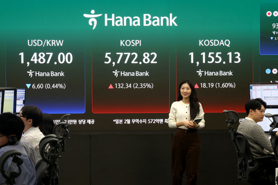 코스피-코스닥 '상승 출발', 환율은 '하락'