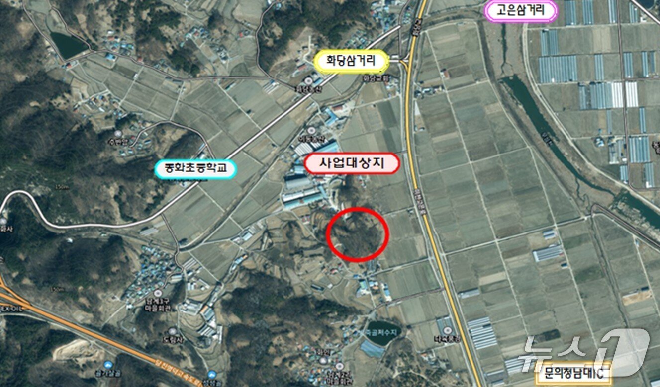 본문 이미지 - 화물자동차 공영 차고지.(청주시 제공. 재판매 및 DB금지)