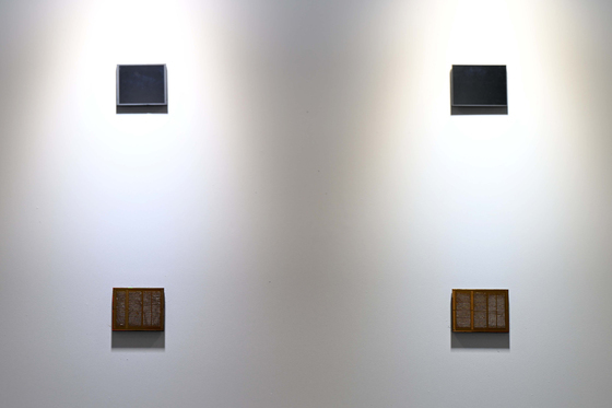 주주총회장에 전시된 HBM4, HMB4E 메모리