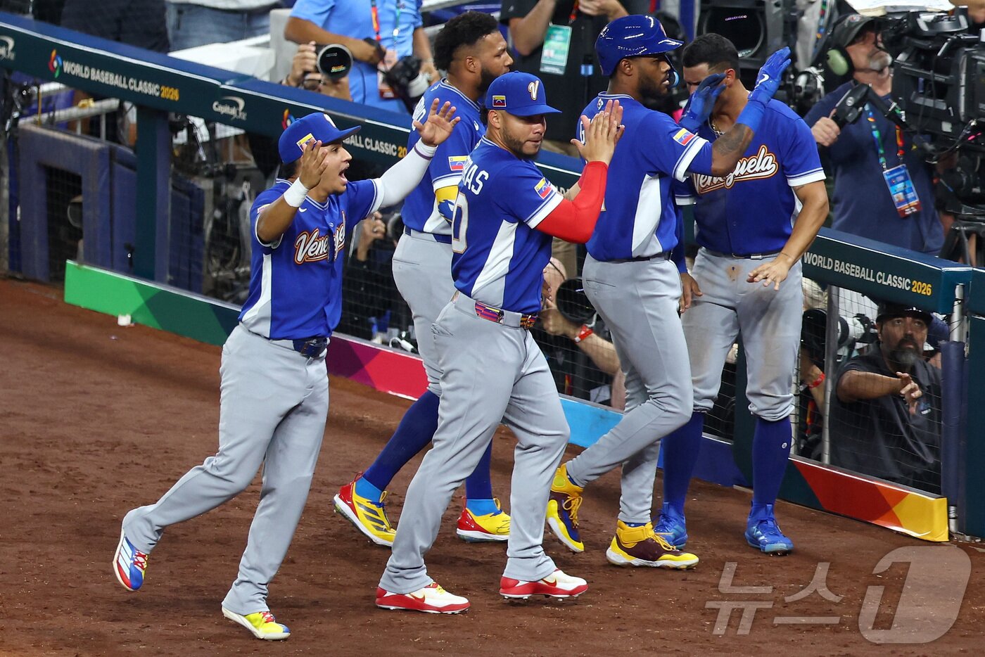 본문 이미지 - 베네수엘라가 미국을 꺾고 2026 WBC 우승을 차지했다. ⓒ AFP=뉴스1