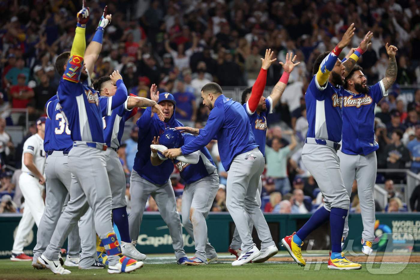 본문 이미지 - 베네수엘라 선수들. ⓒ AFP=뉴스1