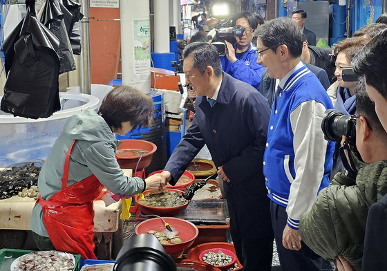 경남 하동 찾은 정청래 대표