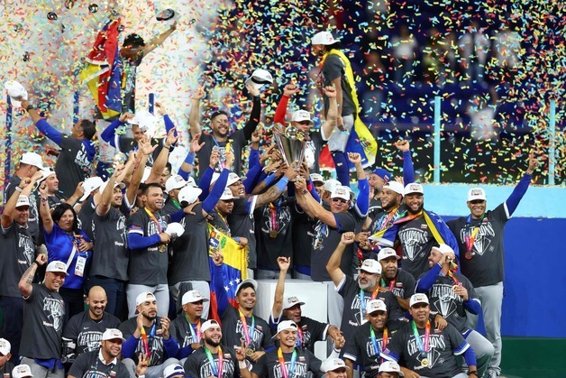 베네수엘라, '마두로 더비' 미국 잡고 WBC 첫 우승…MVP 가르시아(종합)