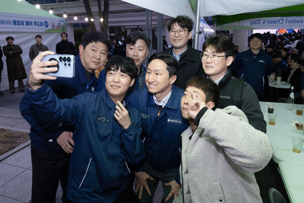 정기선 HD현대 회장, 해피위크 찾아 임직원·시민들과 소통