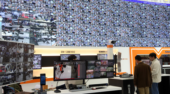 물리·사이버 통합 보안 전시 눈길