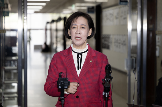 장동혁 대표와 면담 마친 이인선 국민의힘 대구시당위원장