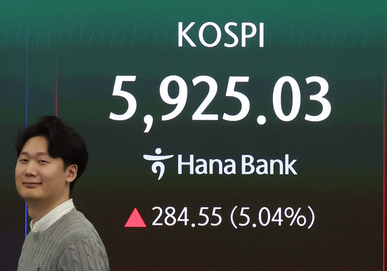 6천선 회복 눈앞에 둔 코스피